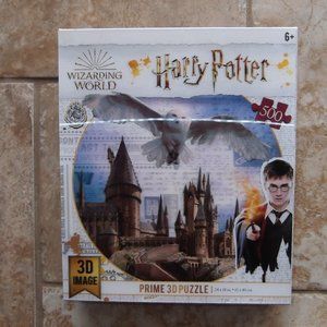 harry potter hogwarts wizarding world 3d image jigsaw puzzle new